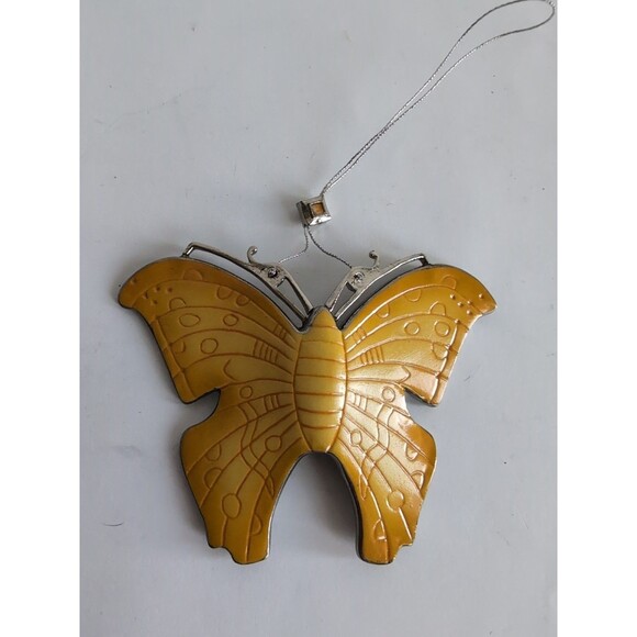 Butterfly Ornament Silken Wings Bradford Heirloom Porcelain Wisteria - Picture 3 of 3